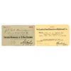 Image 1 : Railroad Annual Pass Pair: St. Louis & San Francisco / Chicago, Milwaukee, & St. Paul [200803]