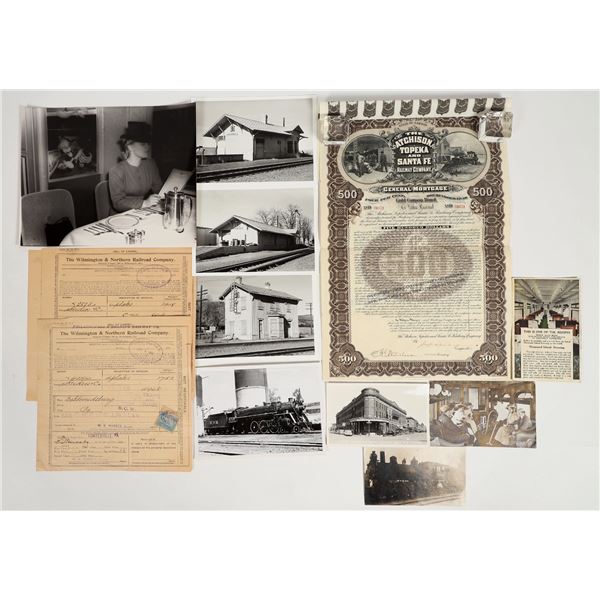 Midwestern Railroad Ephemera Group [201351]