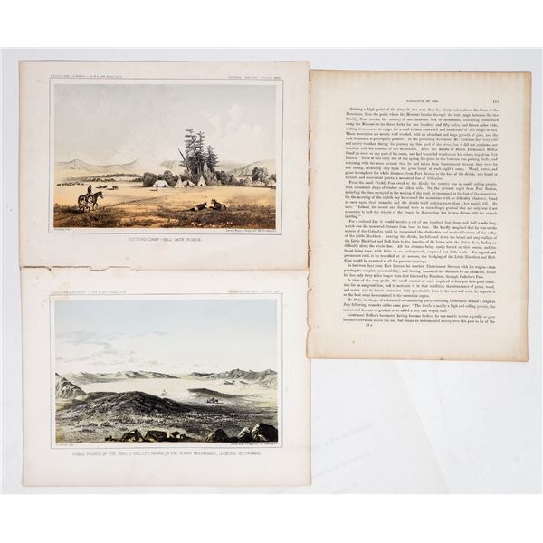 United States Pacific Railroad Expedition & Surveys Prints [202510]