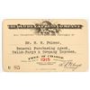 Image 1 : Globe Express Company Frank Annual Pass, 1915 [202713]