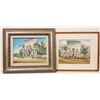 Image 1 : Original Paintings: Main Street Bridgeport Home c1970 (2) [181297]