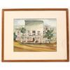 Image 2 : Original Paintings: Main Street Bridgeport Home c1970 (2) [181297]