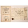 Image 1 : College Graduation Certificates (3) [178386]