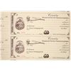 Image 2 : Colorado Cty. Commissioner Checks, 1890s (120) [199540]