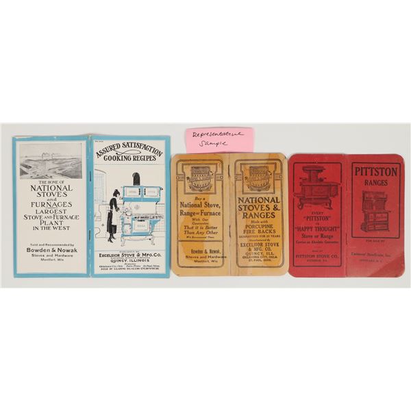 Promotional Stove Company Notebooks and Recipes [201248]
