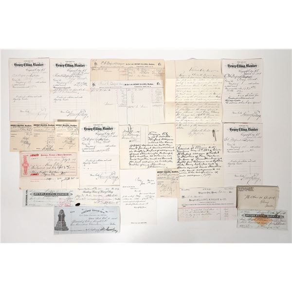 Henry Elling Ephemera Group [194081]