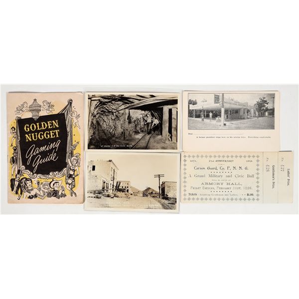 Nevada Postcards/Ephemera (4) [201447]
