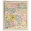 Image 1 : Antique Map of New Mexico Territory by George F. Cram, 1897 [201362]