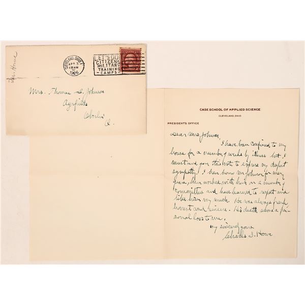 Condolence Letter from Chas. S. Howe [187323]
