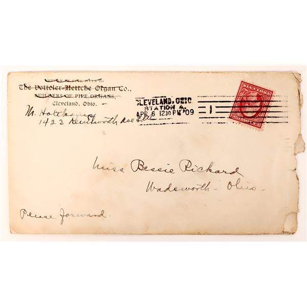 Letter from Votteler-Hetche Organ Co. 1909 [188035]