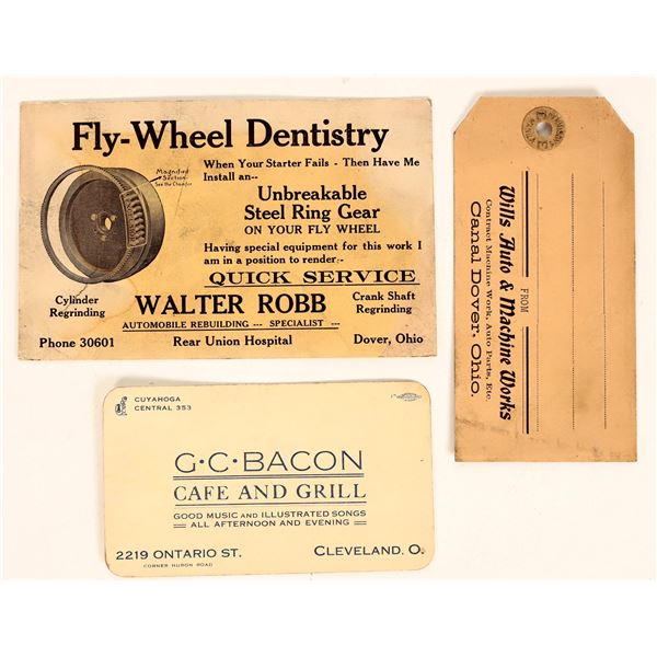 Ohio Business Cards (3) [187046]