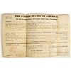 Image 1 : General Land Office Patent, Zanesville, Ohio, 1837 [201646]