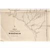 Image 2 : First Survey Map of Wisconsin, 1848; plus 1850, 1852 GLO Maps [197047]