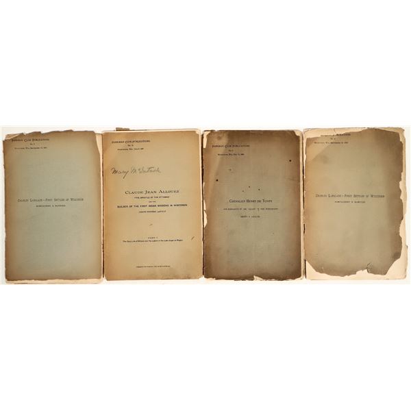 First Settler OF Wisconsin Book [199631]