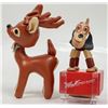 Image 2 : 1940s Toys: Raggedy Anne and Delightful Puppet Dog!  [199902]