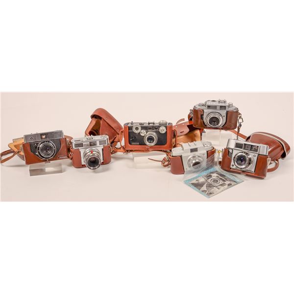 Collector Camera Grab bag, c1950s  (6) [186259]