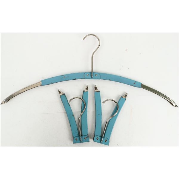 Alsize Vintage Folding Coat Hangers with Storage Case c.1920's [200149]