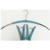 Image 1 : Alsize Vintage Folding Coat Hangers with Storage Case c.1920's [200149]