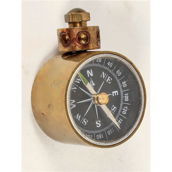 Pedestal and Side Mount Brass Compass  [202228]