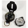 Image 1 : Pocket Compasses by Taylor and Lensatic (2) [200972]