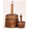 Image 1 : Antique Wood Butter Press Pair [189972]