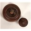 Image 2 : Antique Wood Butter Press Pair [189972]