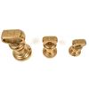 Image 1 : Brass Balance Scale Weights Trio [190632]