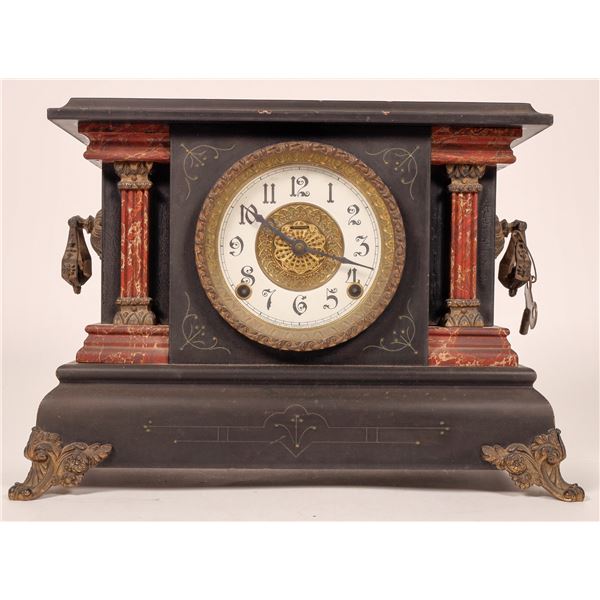 Ingraham Table Clock in Wood Case [181725]