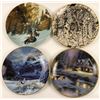 Image 1 : George & Bradex Collector Plates (4 Different) [147408]
