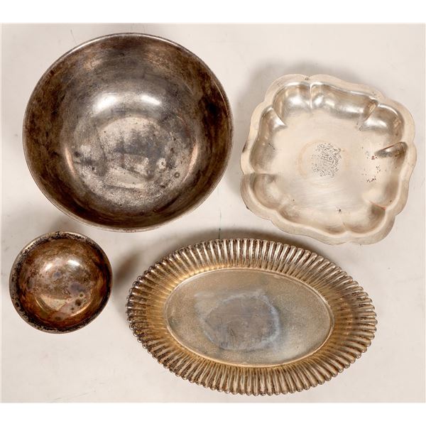 Silver Plate Bowls, 4 [183194]