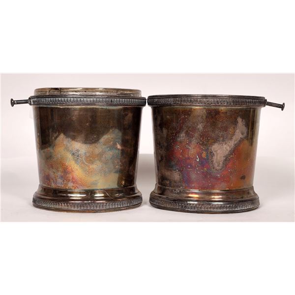 Silver Plated Champagne Bucket Pair [178408]