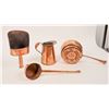 Image 1 : Vintage Copper Ware 4 pieces [189887]