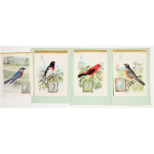 Singer Sewing Machines Bird Cards Group [202292]