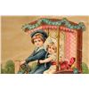 Image 2 : Antique Car with Boy & Girl Large Diecut [196677]