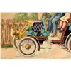 Image 3 : Antique Car with Boy & Girl Large Diecut [196677]