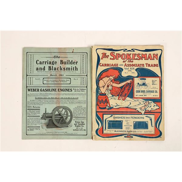 Carriage Catalog  Pair, c. 1903, Rare [190483]