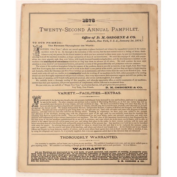 Farm Equipment Catalog, 1878 [189184]