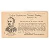 Image 1 : Early Telephone Advertising Brochure, 1891 [189147]