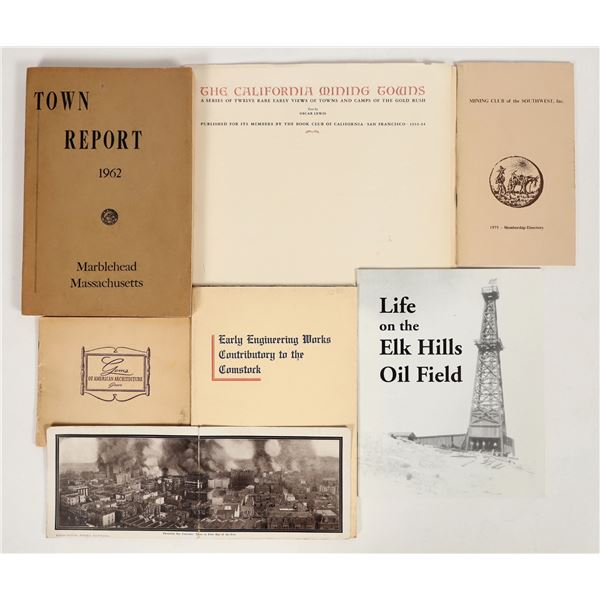 Miscellaneous Americana (Comstock, Gold Rush, SF Earthquake, Etc.) [202329]