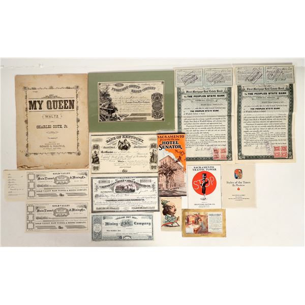Promotional Material & Stocks Grab Bag [199912]