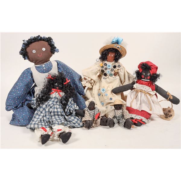 Black Rag Dolls (6) [191345]