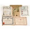 Image 1 : Certificates Group, 5 Old [190792]