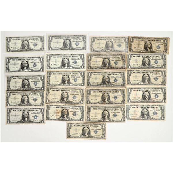 U.S. $1 Silver Certificates (21) [200930]