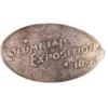 Image 1 : Columbian Fair Elongated Barber Dime - Date Legible! [202583]