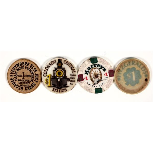 Colorado Gaming Chips (4) [201878]