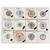 Image 1 : Ceramic Gambling Tokens (12) [199838]