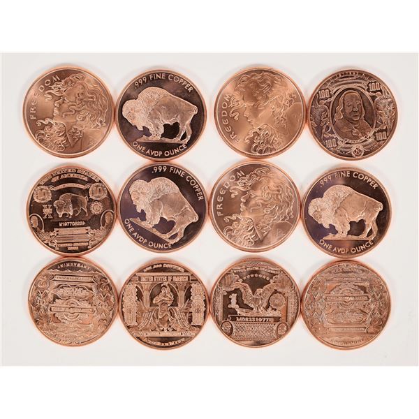 Copper Rounds (12) [202339]