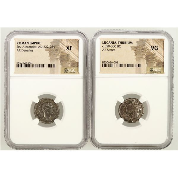 Ancient Silver Coins (2) [201816]