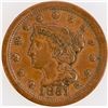 Image 1 : Braided Hair Large Cent 1851 EF [202283]