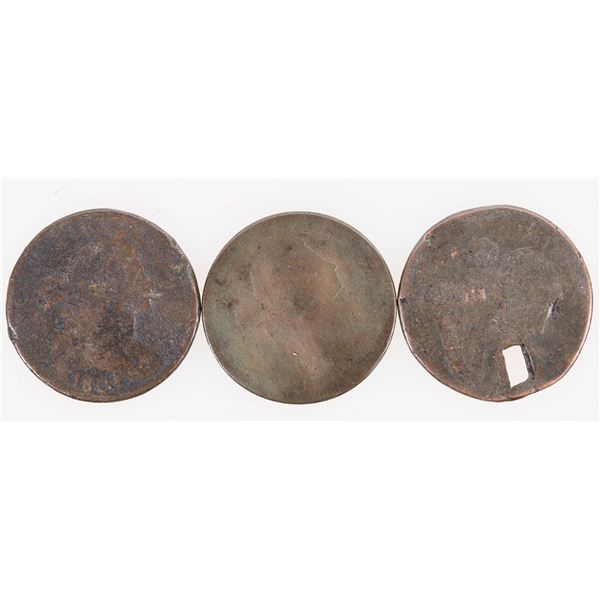 Draped Bust Cents 1802/1803 (3) [201343]
